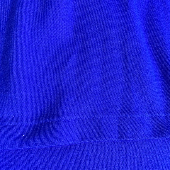 Ralph Lauren Polo Shirt with orange Logo XL Royal Blue custom - Picture 4 of 13